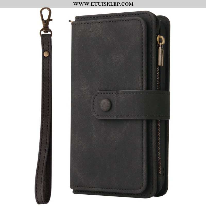 Etui Folio do Sony Xperia 10 IV Wielofunkcyjny Uchwyt Na Karty